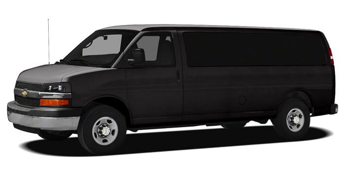 2011 Chevrolet Express Passenger Van Front View