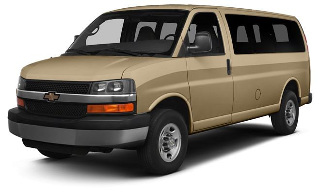 2013 Chevrolet Express Passenger Van Front View