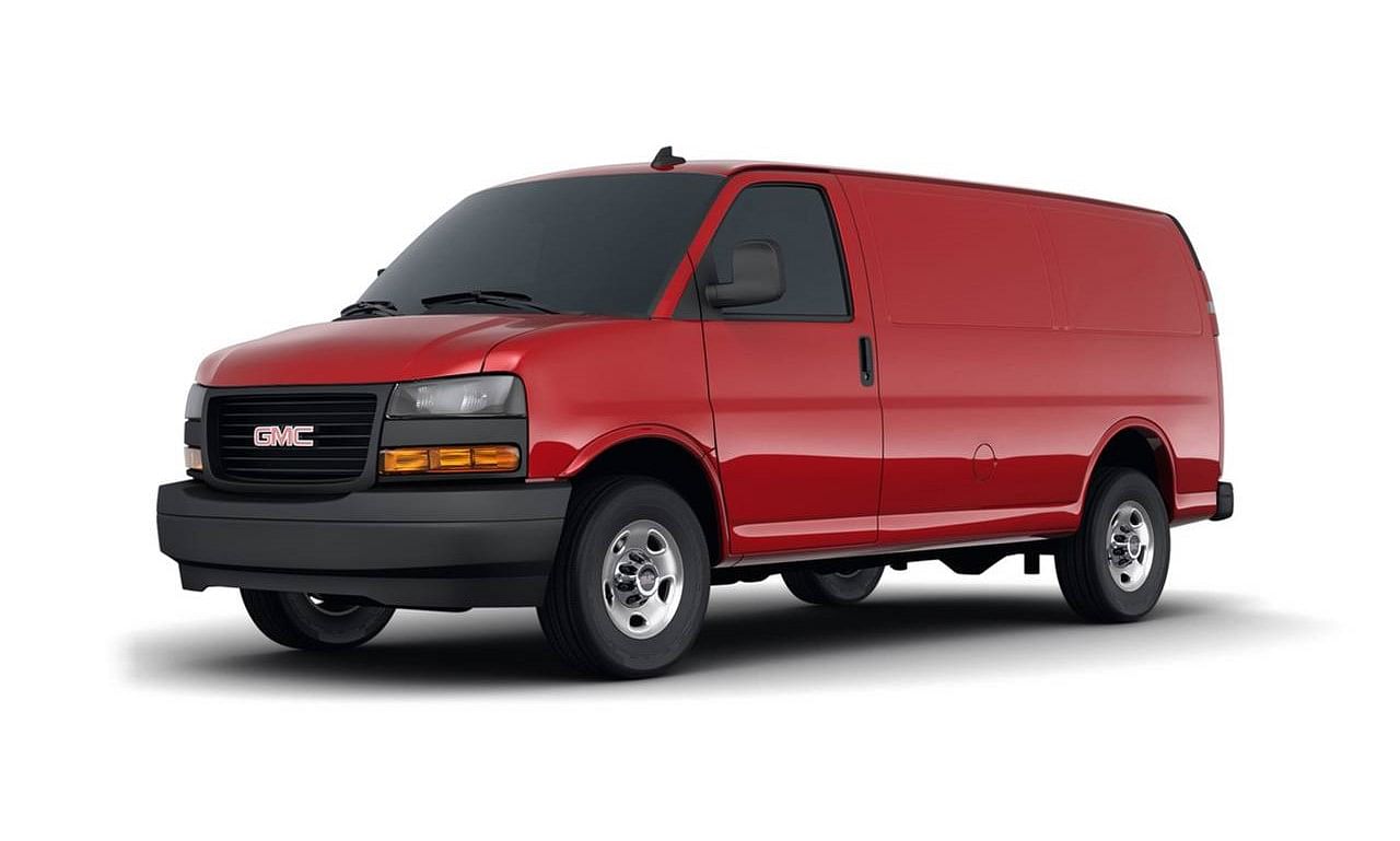 2021 GMC Savana 2500 Cargo Van Front View