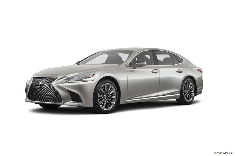 2020 Lexus LS 500h hybrid Sedan Front View