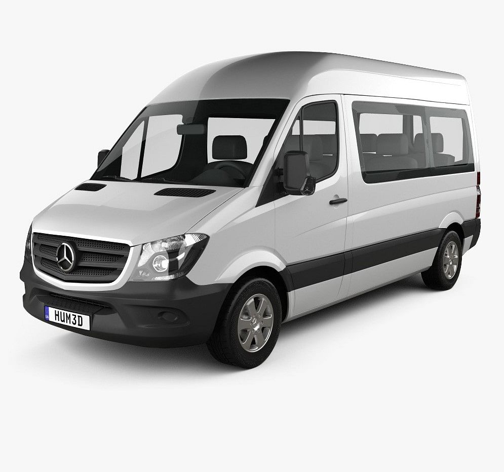 2013 Mercedes-Benz Sprinter diesel Van Front View